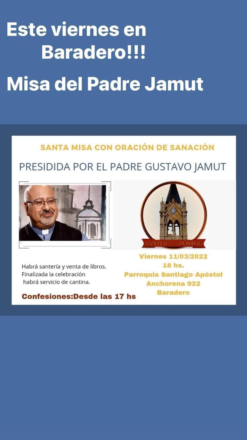 Misa Del Padre Jamut | Baradero Te Informa