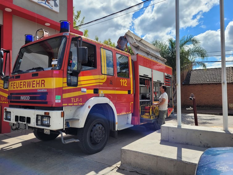 Nueva adquisición en Bomberos: una unidad para incendios forestales