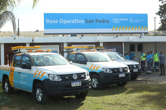 Inauguraron la base operativa de control vehicular en la Ruta 9