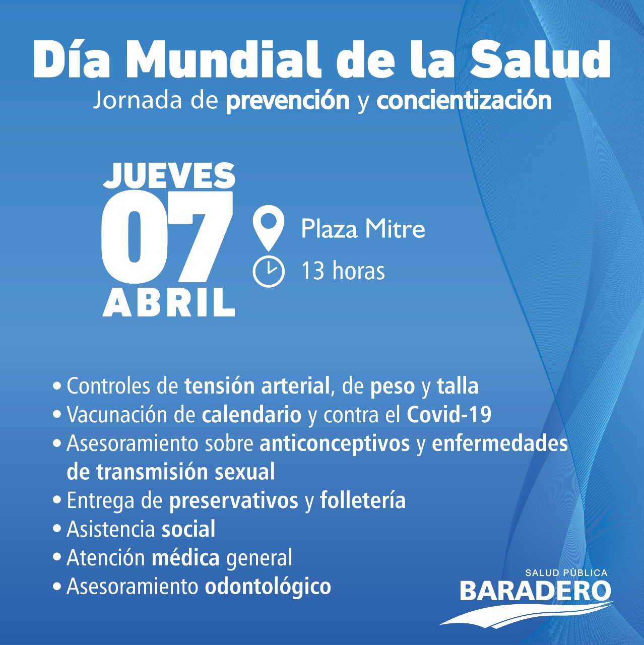 Día Mundial de la Salud: jornada de prevención y concientización