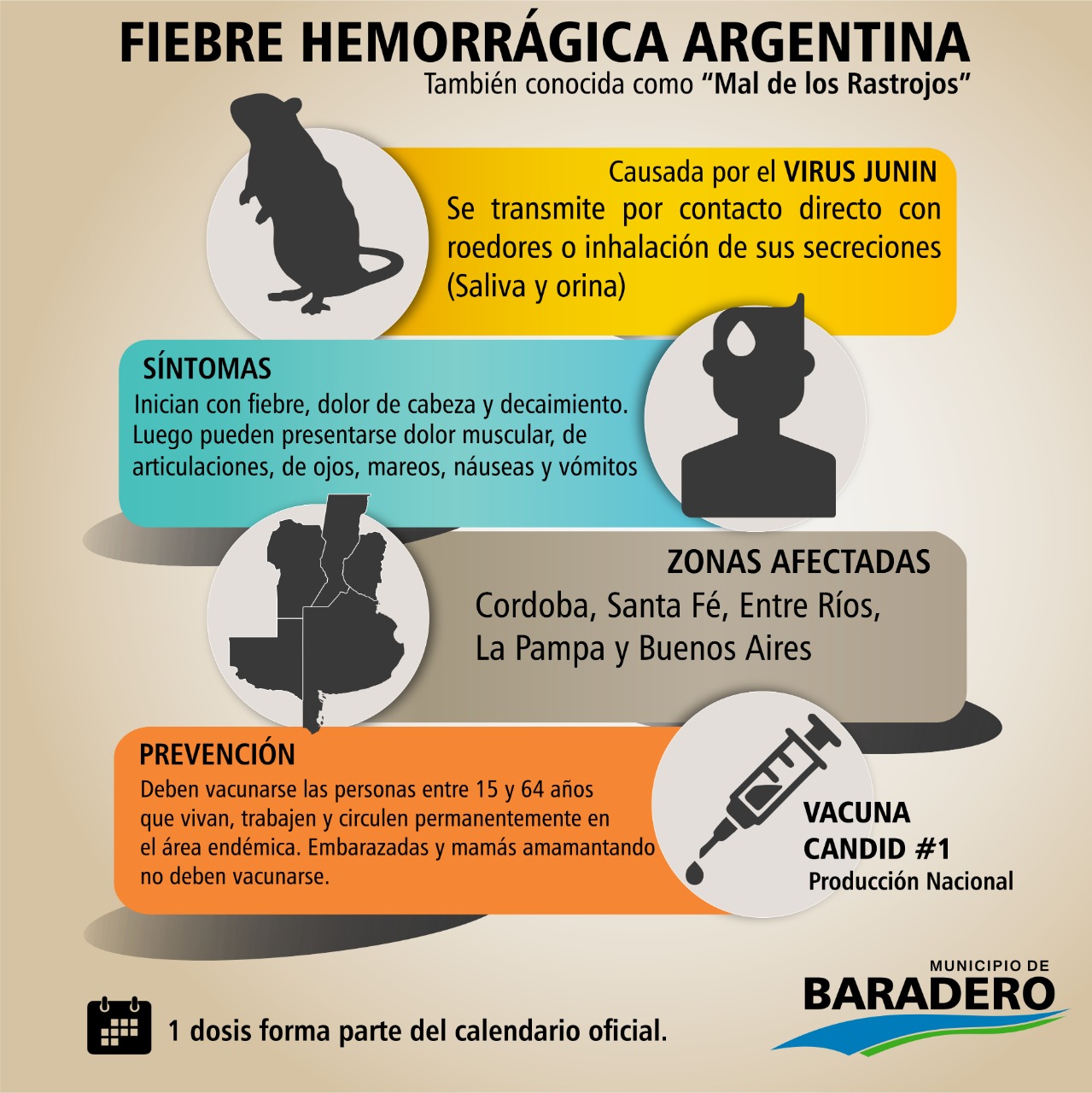 Se llevó adelante una jornada de vacunación en Ireneo Portela