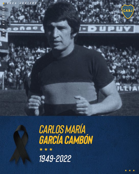 El fútbol argentino de luto: murió Carlos María García Cambón