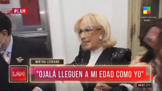 La tajante respuesta de Mirtha Legrand a quienes hacen memes sobre su edad
