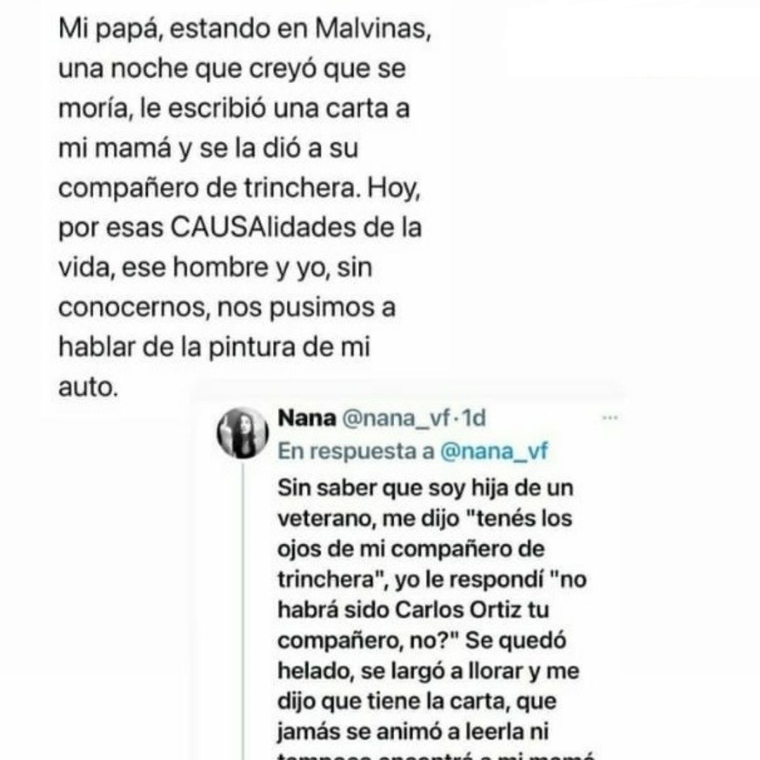 OJOS DE TRINCHERA (La historia de un twit sobre una herida que sigue abierta)