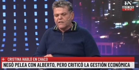 Luis Majul y Alfredo Casero discutieron acaloradamente en un canal de noticias