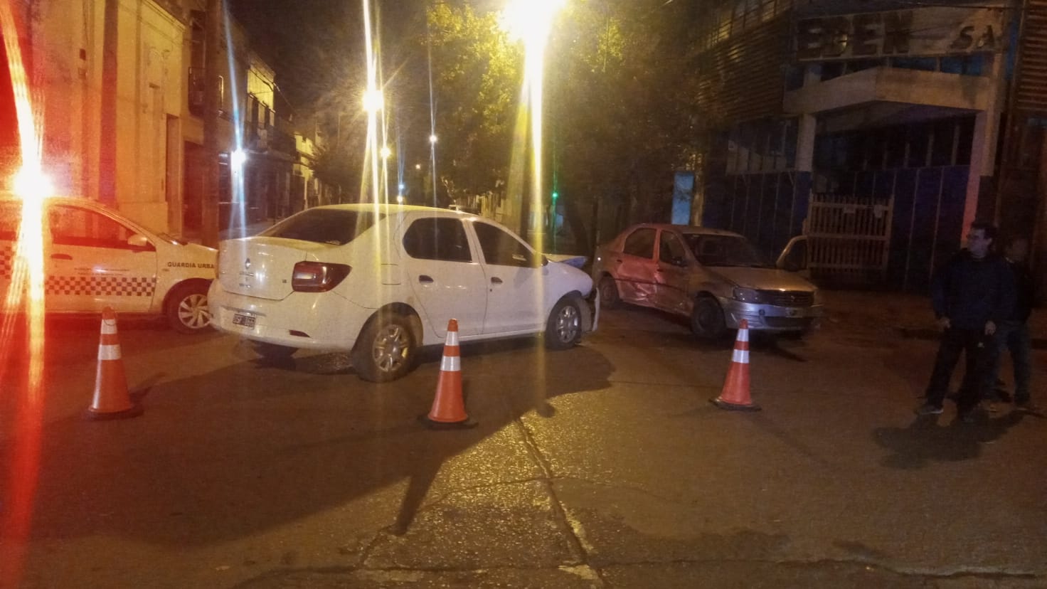 Accidente de Transito en calle Rodríguez y Sáenz