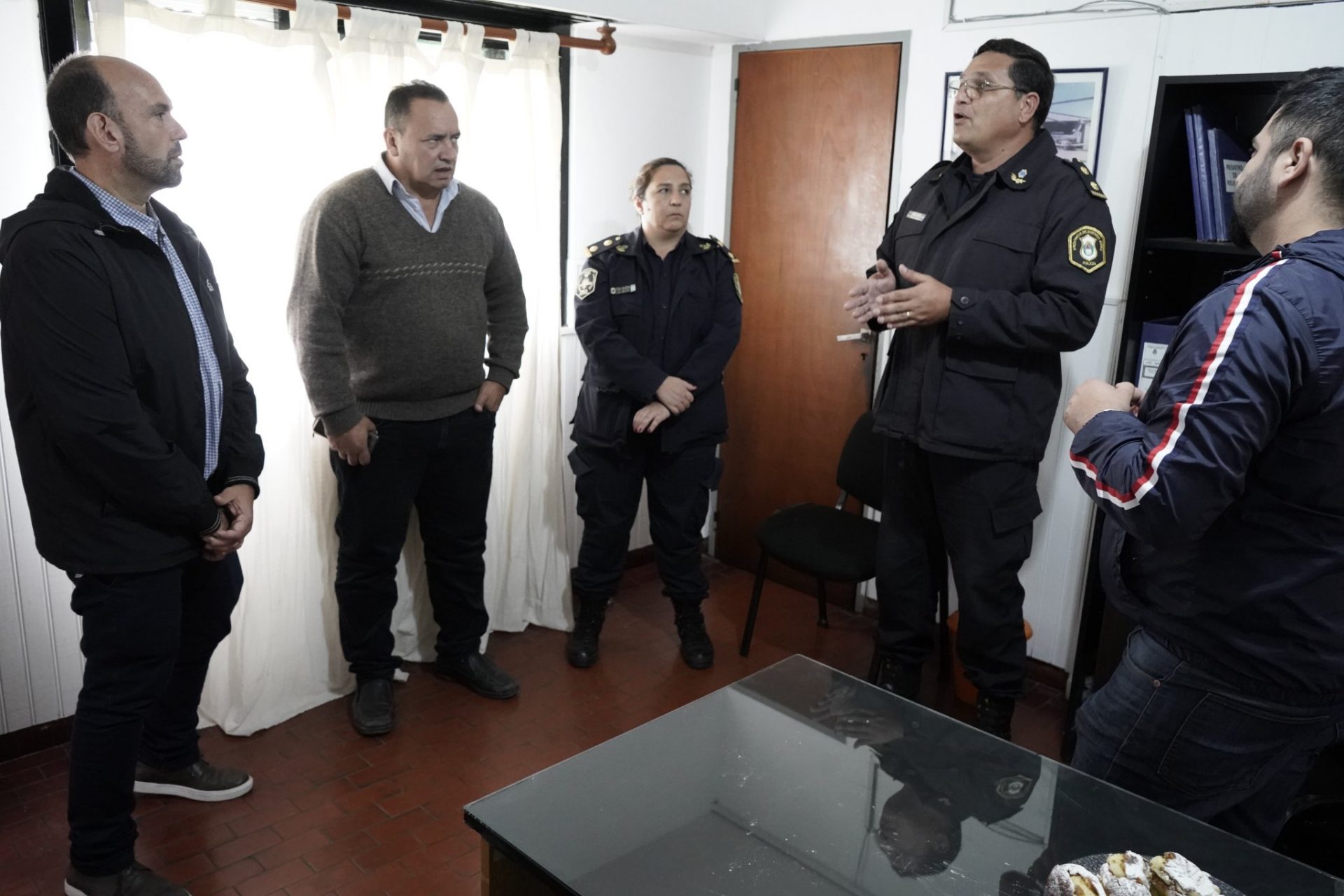 Se gestionaron autopartes para reparar los patrulleros de la policía comunal.