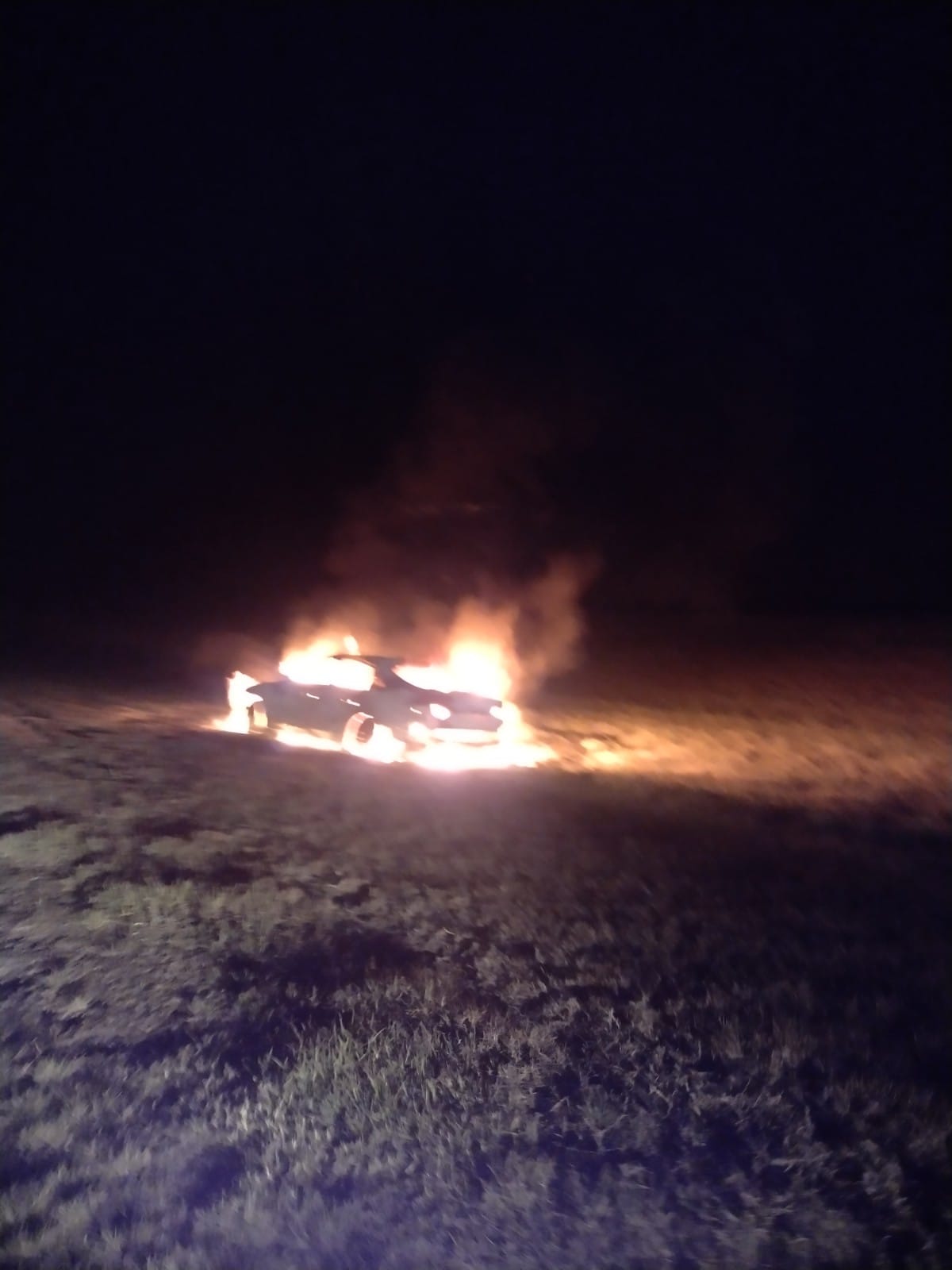 Incendio de automóvil