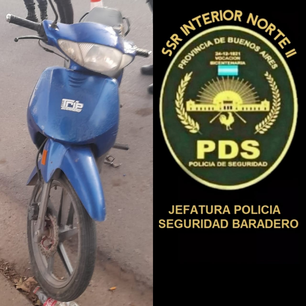 Varios secuestros de motos por circular sin documentación