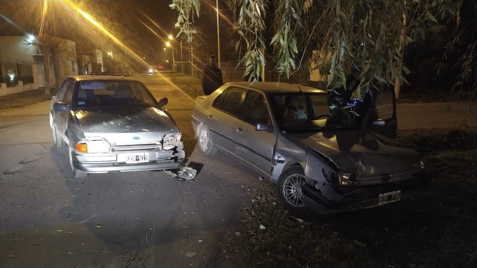 Accidente de tránsito en calle Salta y Martin de Gainza