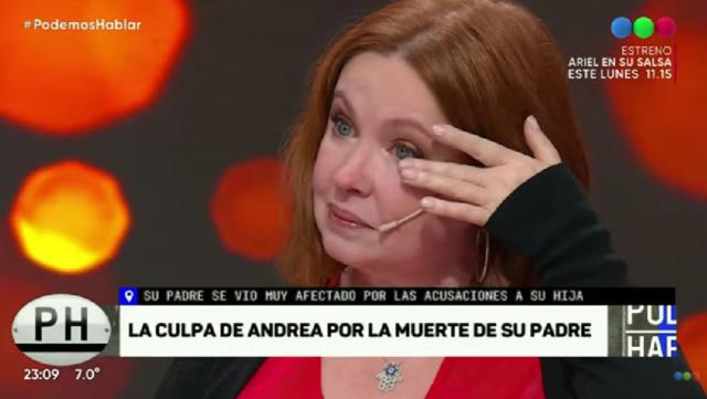Andrea del Boca sobre la muerte de su padre: «No me lo perdono»