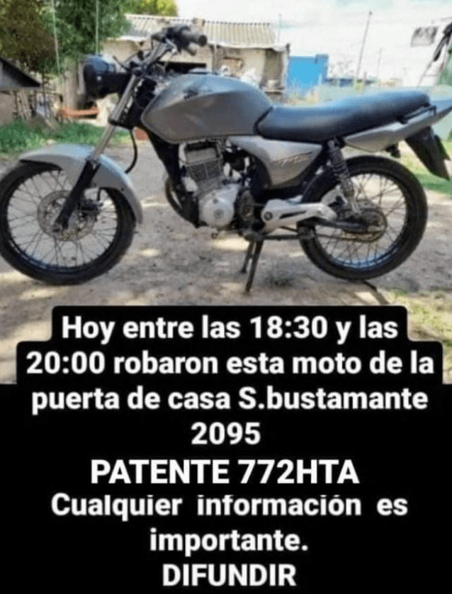 Robo de Moto