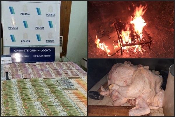 Familia allanada reclama por la devolución del dinero secuestrado