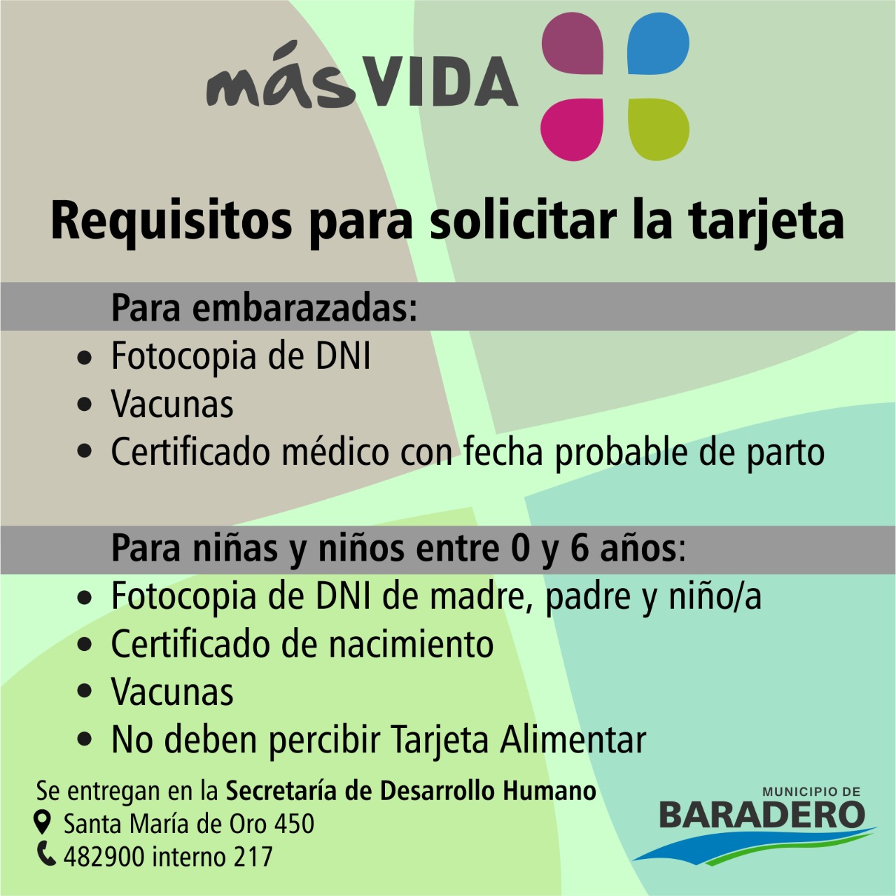 Están abiertas las inscripciones para el Programa Más Vida