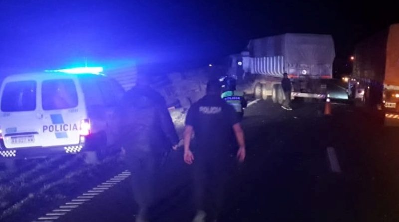 Persecución cinematográfica de un camión que comenzó en San Pedro y culminó en San Antonio de Areco