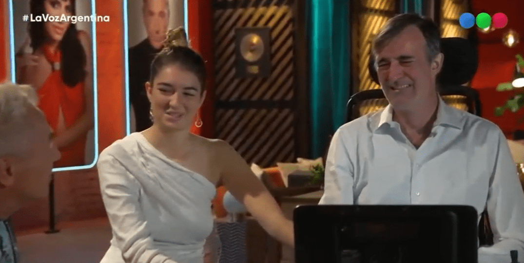 Emoción en “La Voz Argentina”: el llanto de Esteban Bullrich por la participación de su hija Margarita