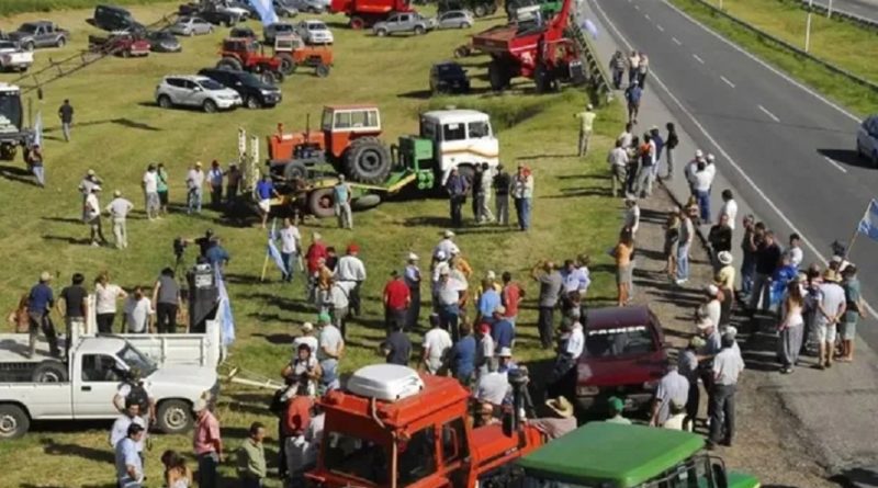 Paro agropecuario: productores de la zona se nuclean en San Pedro