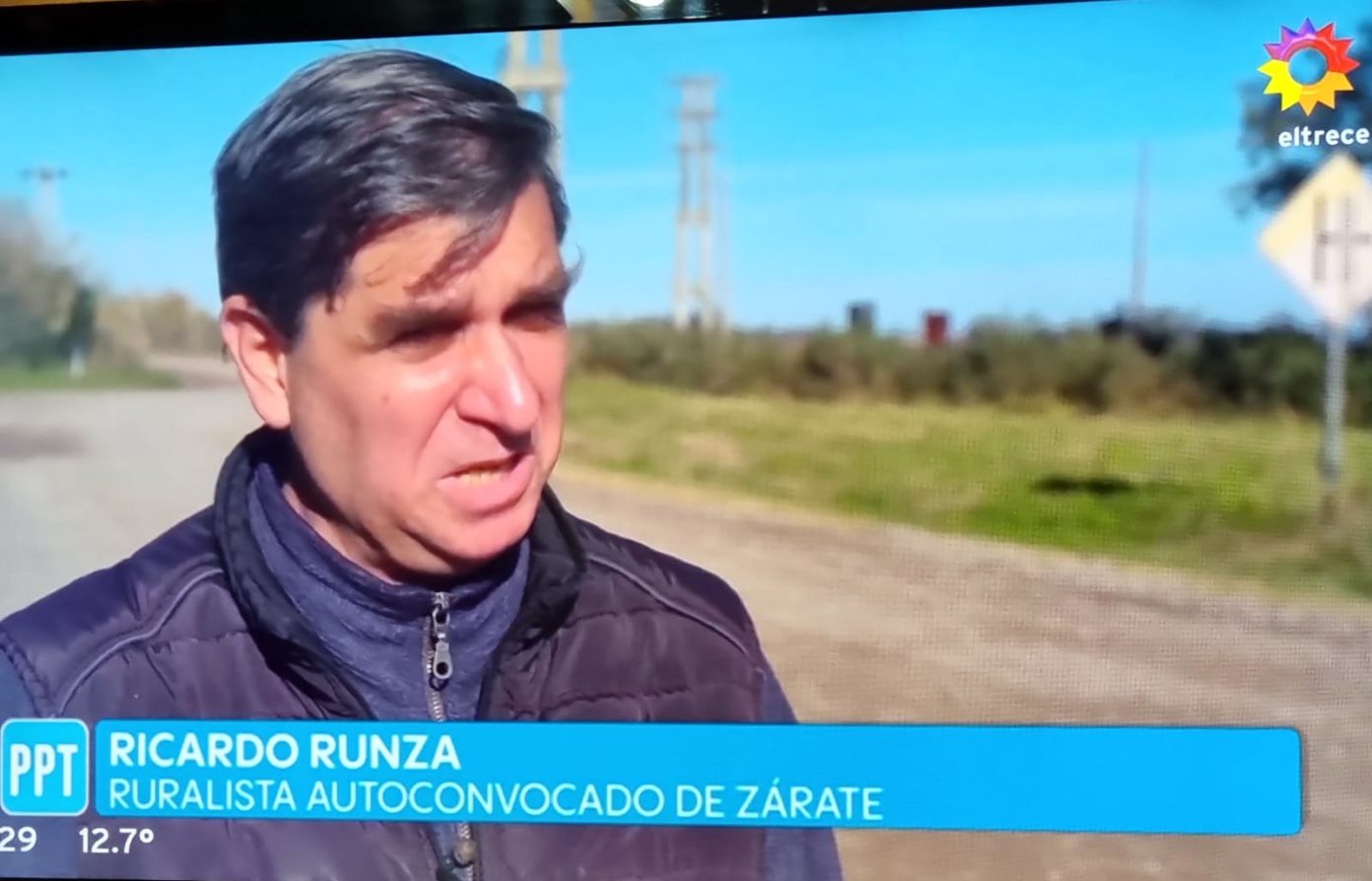 CIEN MILLONES: Denuncia el programa “PPT” que realizan una obra inútil que termina en nada en el puente roto sobre Río Areco