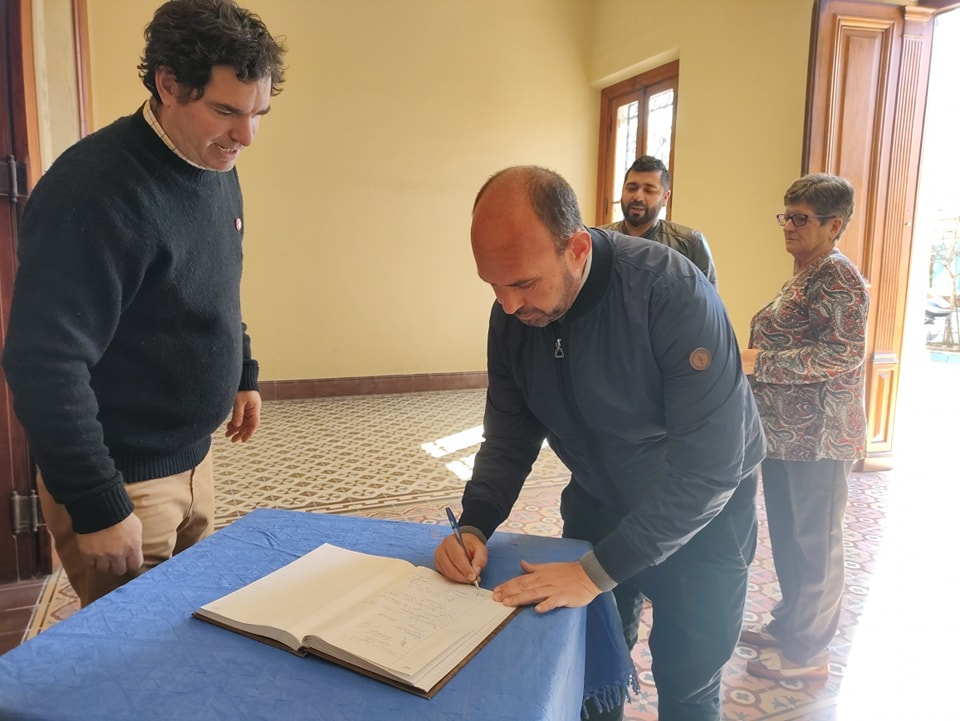 El intendente estuvo presente en la celebración de los 130 años Sociedad Suiza
