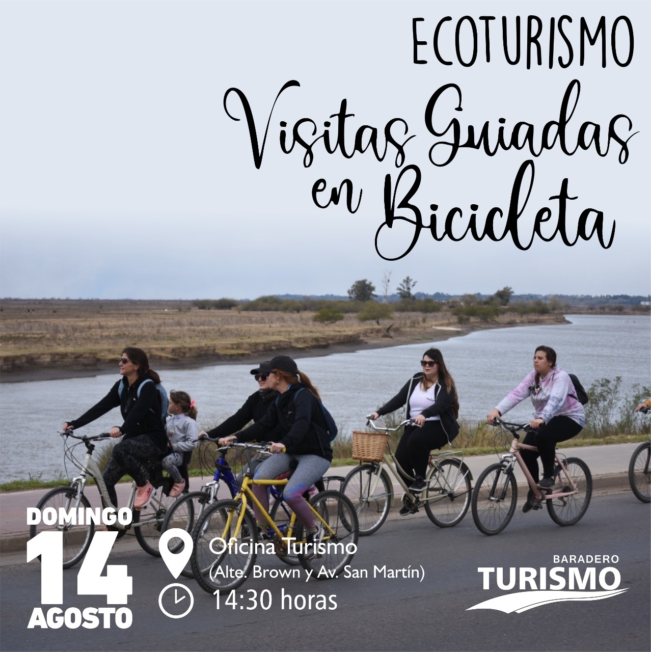 Ecoturismo: este domingo se realizan visitas guiadas en bicicleta por atractivos naturales de la ciudad