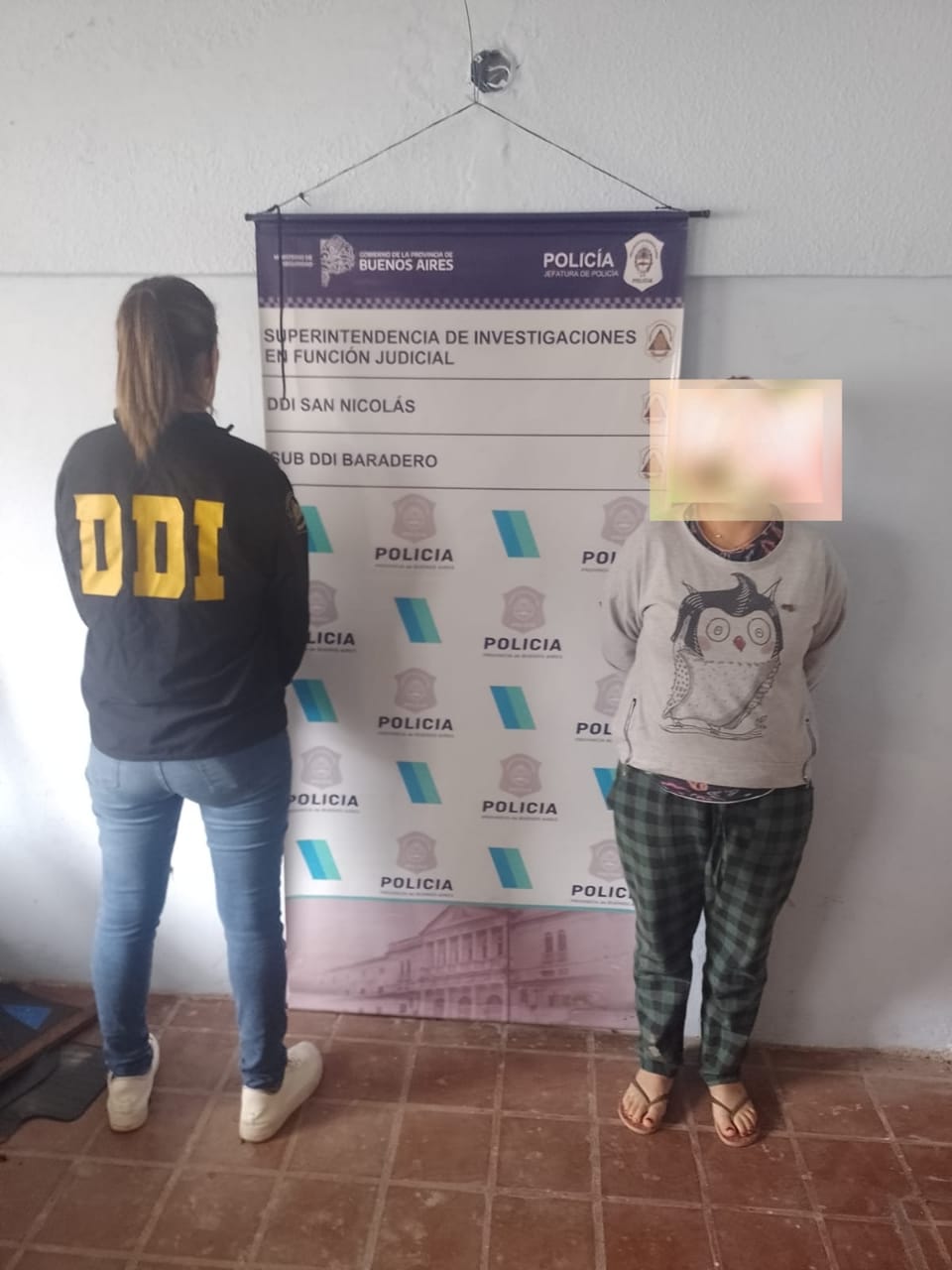 Detuvieron a una mujer que estaba prófuga