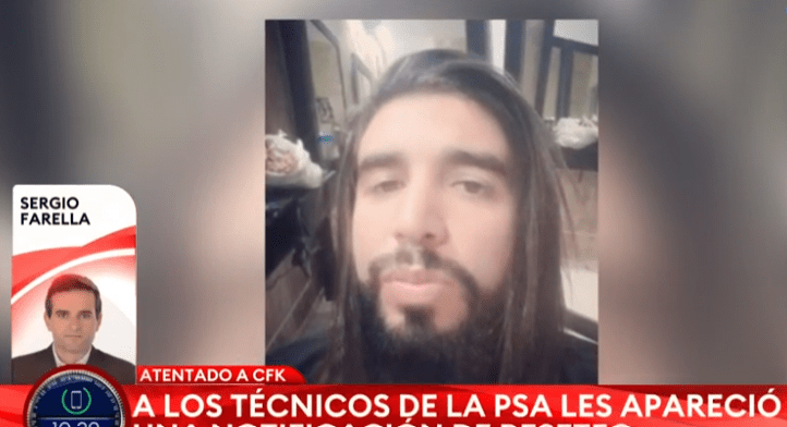 El teléfono del atacante de Cristina Kirchner fue formateado y podría perderse información clave para la causa