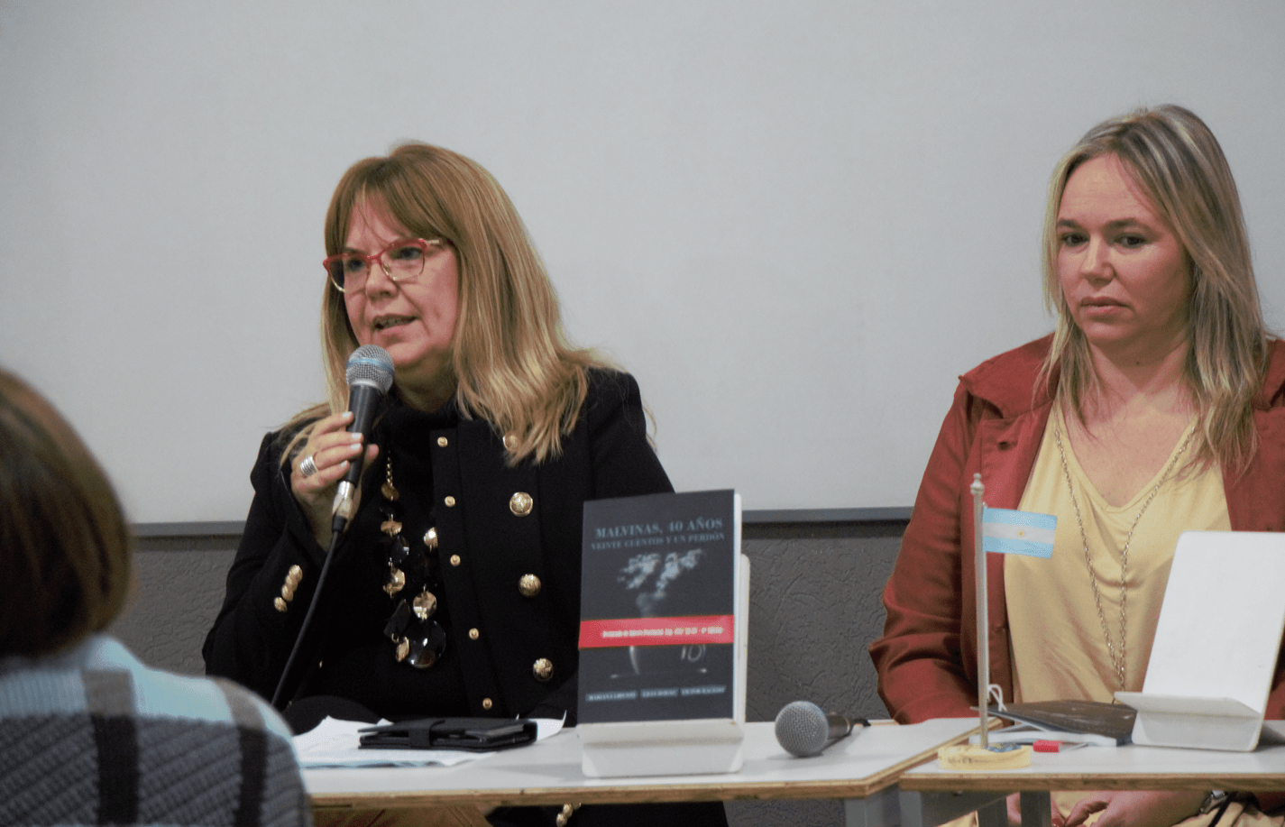Se presentó en Baradero el libro “Malvinas 40 años: veinte cuentos y un perdón”