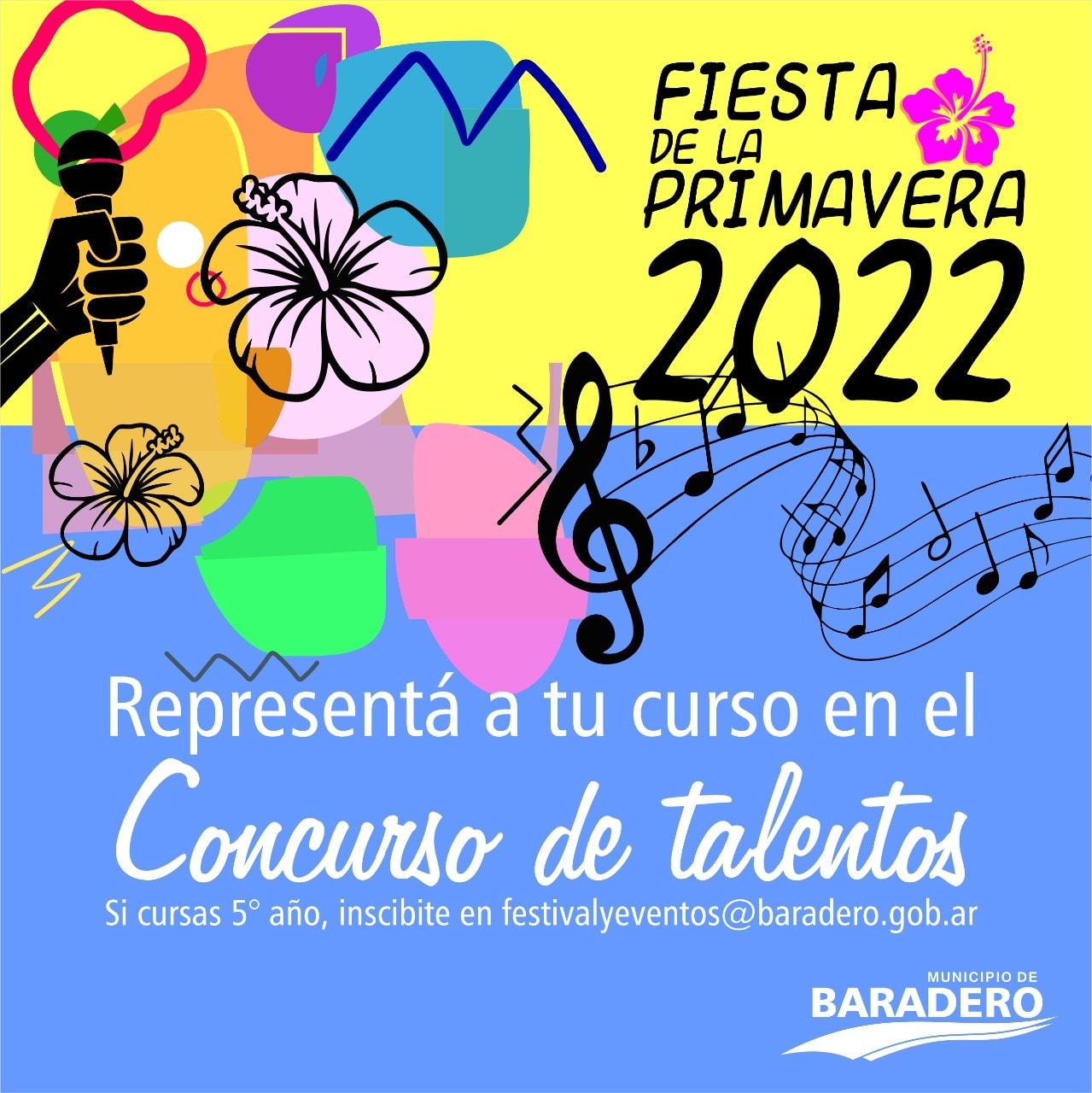 Continúa la inscripción para el Concurso de Talentos de la Fiesta de la Primavera 2022