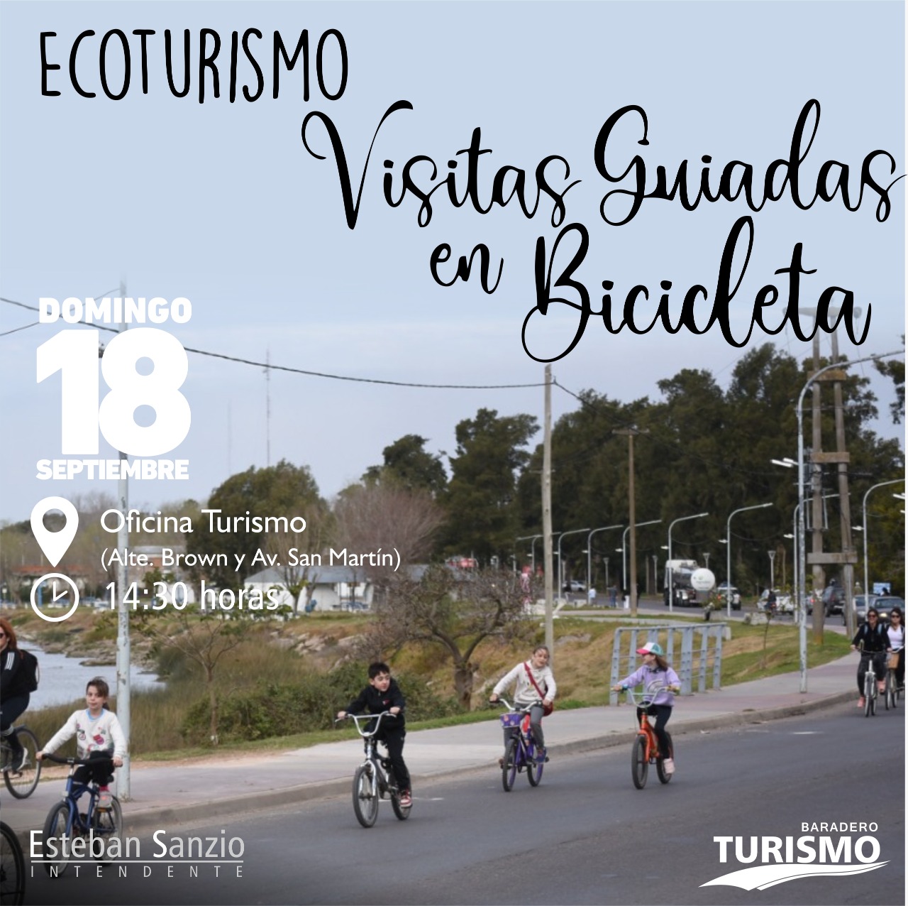 Domingo en Baradero: Feria de Emprendedores y Visita Guiada en bicicleta