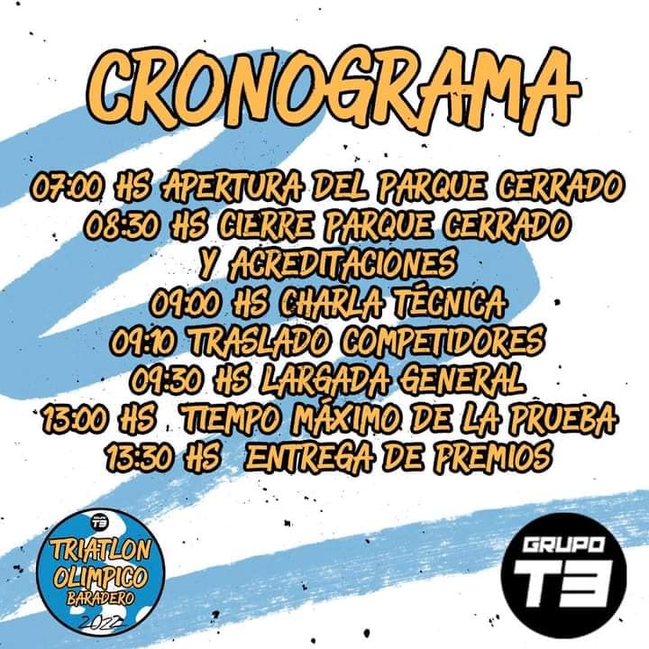 Este domingo se realizará una nueva edición del Triatlón Olímpico de Baradero