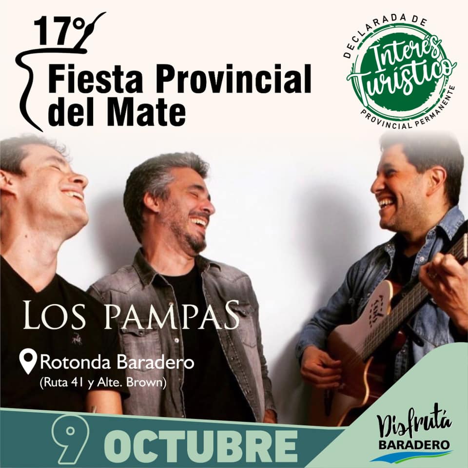 Se aproxima un gran fin de semana en Baradero con la 17° Fiesta Provincial del Mate