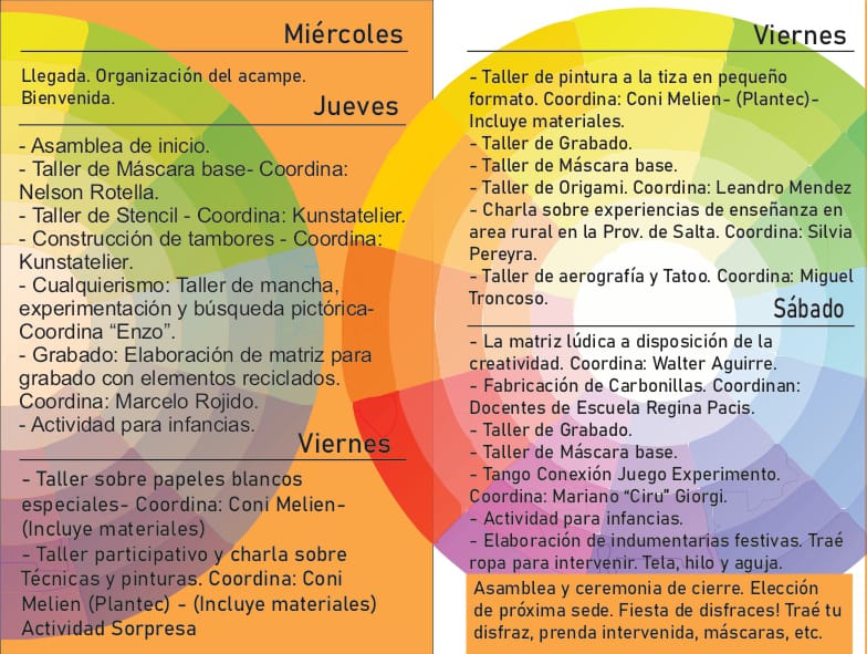 Encuentro Nacional de estudiantes de Bellas Artes en Baradero