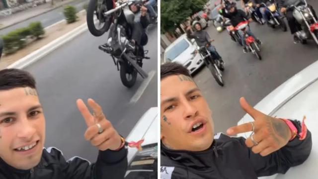 [VIDEO] L-Gante será denunciado por la caravana en homenaje a El Noba