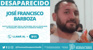 Hallaron muerto a José Barboza, el hombre que había desaparecido tras ir a pagar la compra de un auto