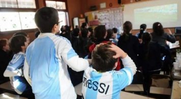 “El Mundial en la Escuela”: Se trabajará en clases y se podrá entrar tarde o salir antes cuando juegue Argentina