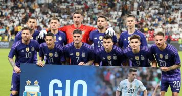 La Selección Argentina goleó a Emiratos Árabes en la previa del Mundial de Qatar 2022
