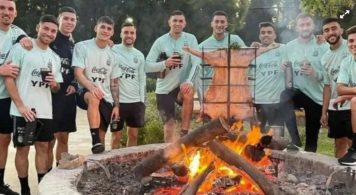 La Selección llevó más de 2.600 kilos de carne a Qatar