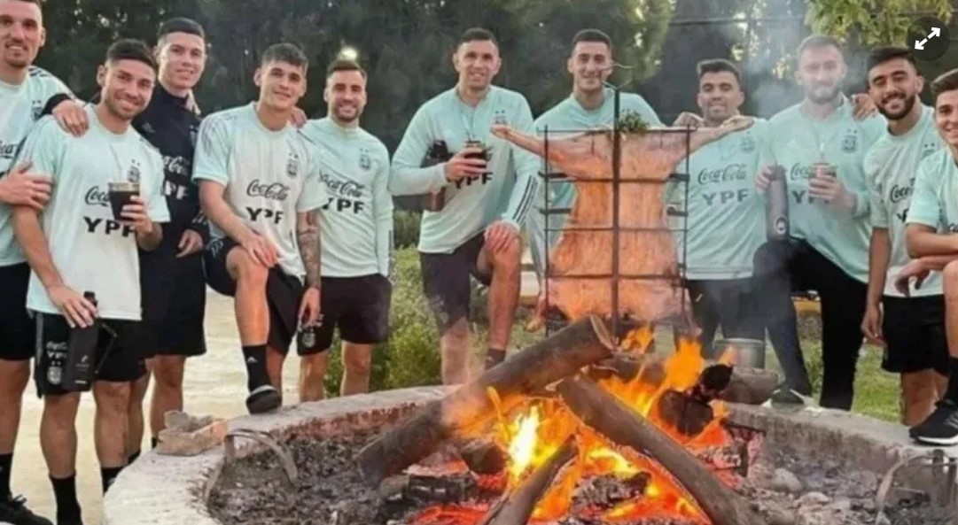 La Selección llevó más de 2.600 kilos de carne a Qatar