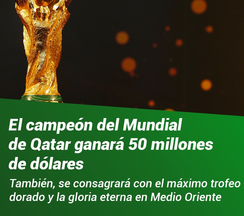 La Fifa Anunció Cuales Serán Los Premios Para El Campeón Del Mundial Qatar 2022 Baradero Te 2935