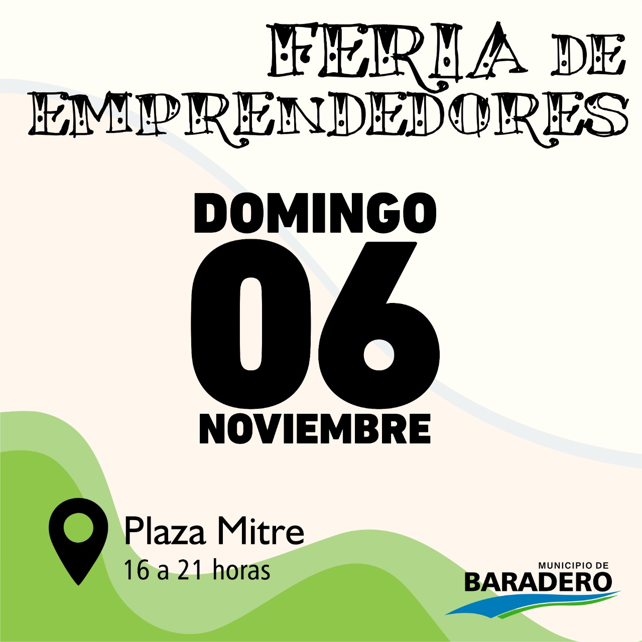 Se viene un domingo de Feria de Emprendedores en Plaza Mitre