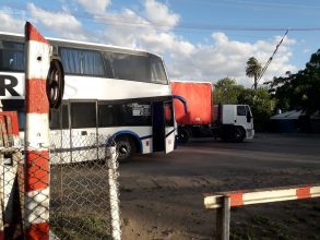 Transporte de pasajeros se quedó sin gasoil