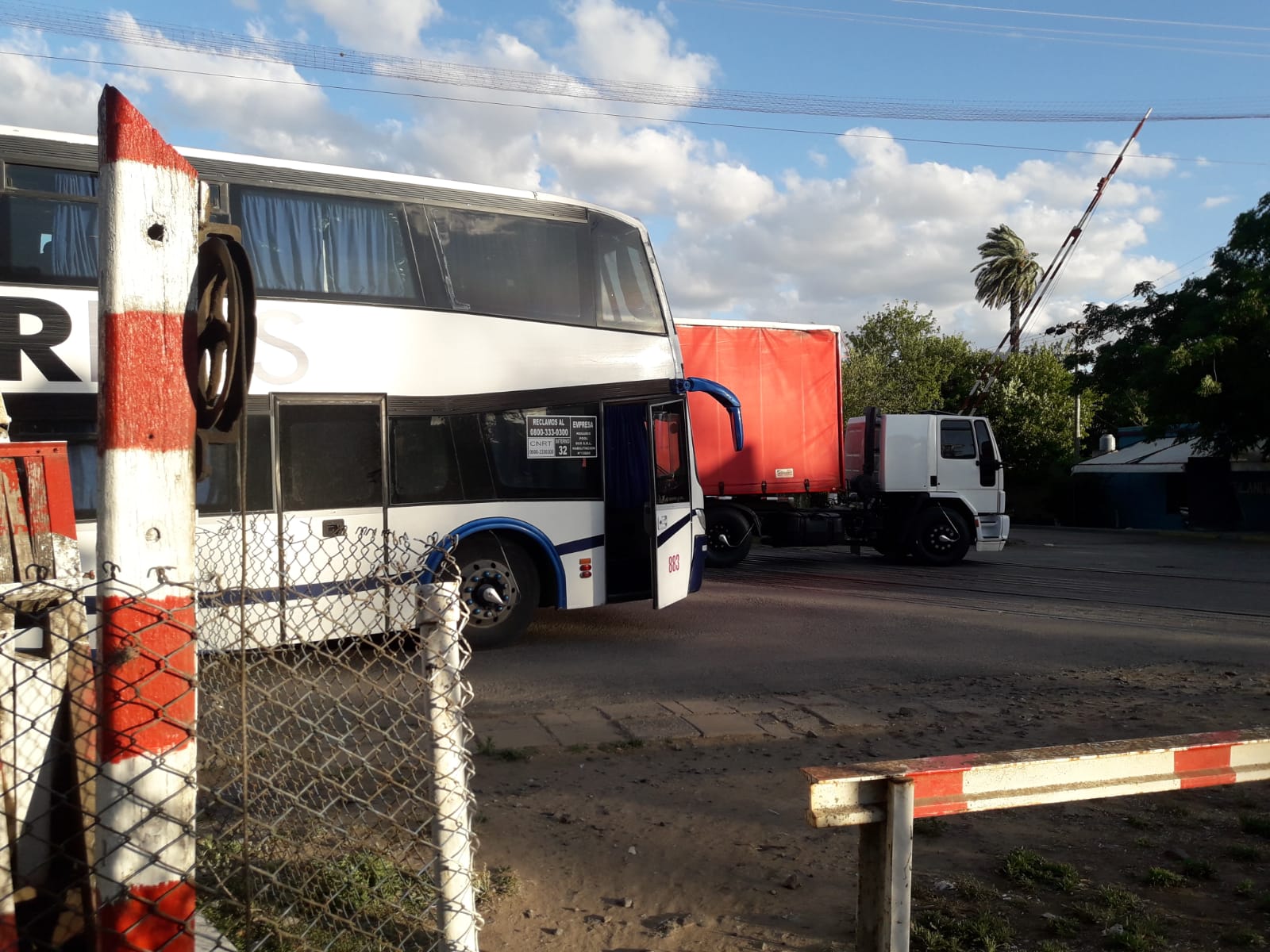 Transporte de pasajeros se quedó sin gasoil