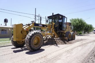 Arrancó la obra de pavimentación en el Barrio Plan Federal