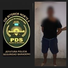 Aprehensión de un masculino por amenazas