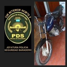 Circulaba en una moto con pedido de secuestro