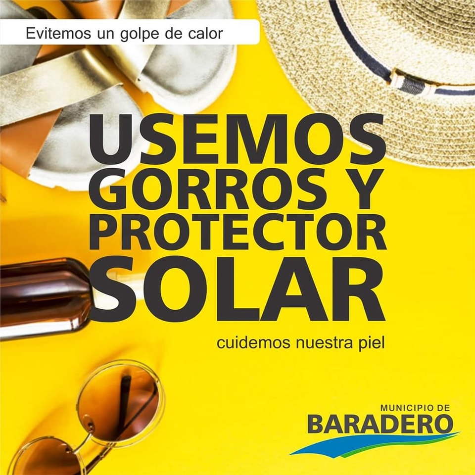 ¡A cuidarnos del sol!