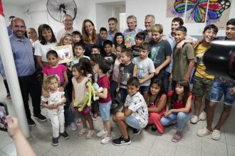 ¡Llegaron las fiestas al Hogar del Niño!