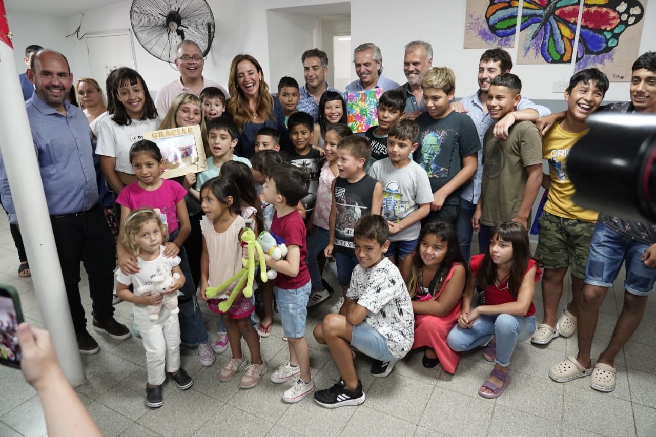 ¡Llegaron las fiestas al Hogar del Niño!