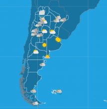 26DIC| Comienzo del último lunes del 2022 con diversos fenómenos meteorológicos en el país