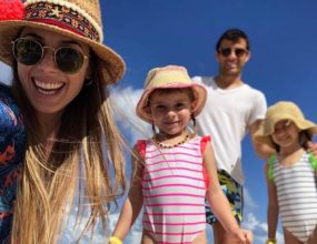 Nació Amelia, la hija de Chechu Bonelli y Darío Cvitanich